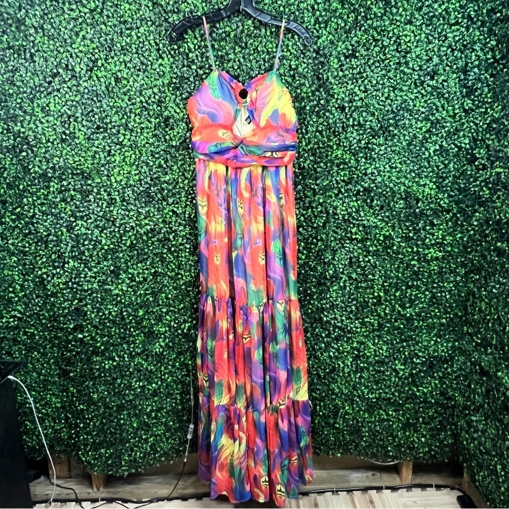 LORAGAL | Multicolor Maxi Dress - Picture 2 of 4